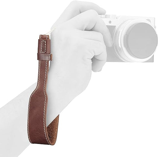 Genuine Leather Camera Wrist Strap