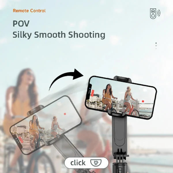 Selfie Stick Bluetooth Remote Control Anti-Shake Cell Phone Holder